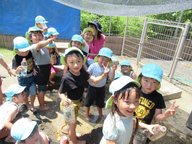 どろんこ遊び！ | わくわくの森保育園＜公式＞水戸市の保育園